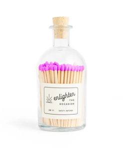 Enlighten The Occasion–apothecary jar with matchsticks-APOTHECARYJARMATCHES