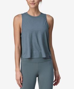 PATAGONIA–womens cap cool trail cropped tank-24460 2