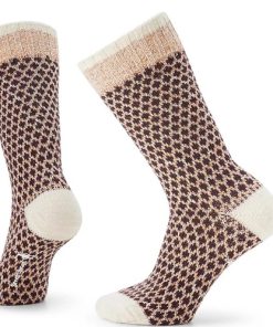 SMARTWOOL-socks-womens everyday popcorn polka dot crew socks-SW001845 2