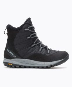 MERRELL-boot-womens antora sneaker boot wp in black-J066944 2