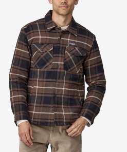 PATAGONIA-shirt-mens lw insulated fjord flannel shirt-20386 2