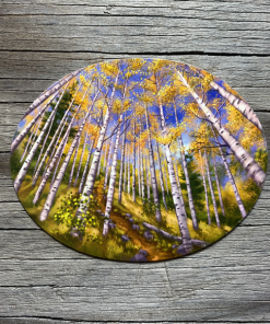 STICKER ART-sticker-hike through the aspens sticker-470122 2