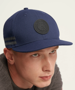 CANADA GOOSE-cap-mens classic disc snap cap-5446M 2