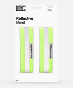 BOOKMAN–reflective band fluorescent yellow- 2