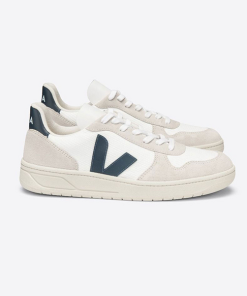 VEJA–mens v-10 mesh in white / nautico-VX0101380B 2