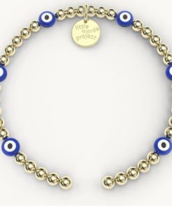 LITTLE WORDS PROJECT–gold filled umich bracelets-W-CUS-GFE1