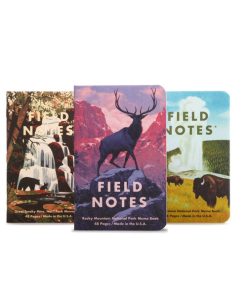 FIELD NOTES–national parks 3-pack c-NATIONALPARKSC 2