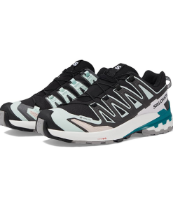 SALOMON USA–womens xa pro 3d v9 gtx in black / bleached aqua / harbor blue-L47119100 2