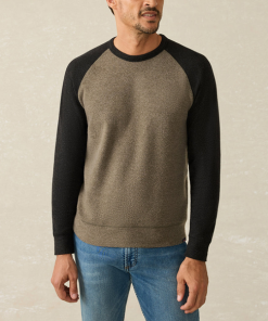 FAHERTY-sweater-mens legend baseball sweater crew-MKH2323 2