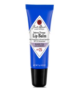 Jack Black–intense therapy lip balm spf 25, black tea & blackberry, .25 oz-3019