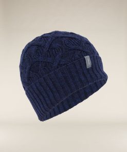 ICEBREAKER–unisex merino cable knit beanie-0A573G