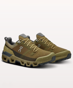 ON RUNNING–mens cloudwander waterproof in hunter | safari-73.97822 2