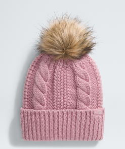 THE NORTH FACE–womens oh mega fur pom beanie -NF0A8880