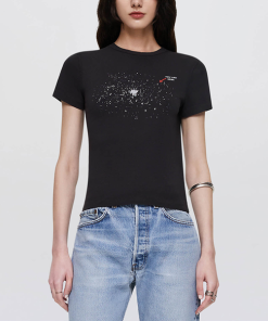 RE/DONE–womens rhinestone space 90s baby tee-024R-02WBGT19 2