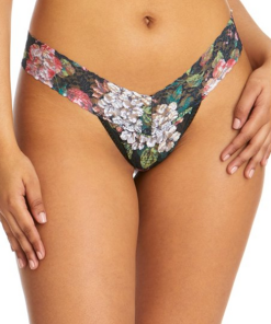 HANKY PANKY–womens baroq blms lowrise thong-7G1584P 2