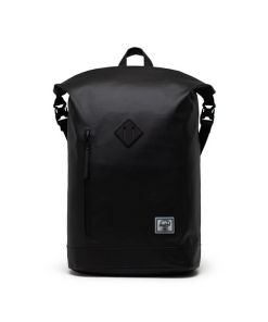 HERSCHEL-backpack-roll top backpack in black-11194-00001 2