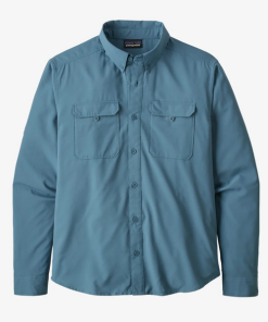 PATAGONIA–mens l/s self guided hike shirt-41900