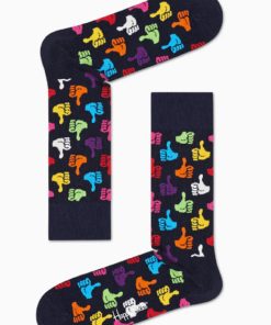 HAPPY SOCKS-sock-mens thumbs up sock in 6550-THU01-6550 2