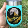 STICKER ART-sticker-tent view mountain sticker-470156 3