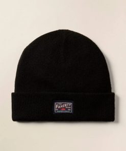 FAHERTY–mens core logo beanie -YC0102