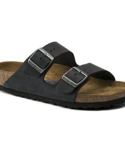 Birkenstock–regular	arizona sfb black oil ltr-752481 2