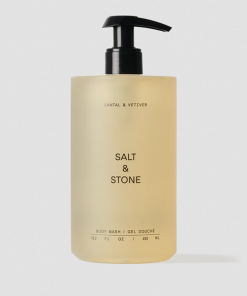 SALT AND STONE–body wash – santal & vetiver  [450 ml / 15.2 fl oz]-BODY03 2