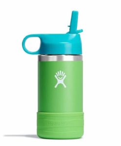 HYDRO FLASK–kids 12oz wide mouth straw cap & boot-W12CSWBB