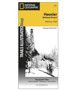 NATIONAL GEO MAPS–hoosier national forest #770-603123 2