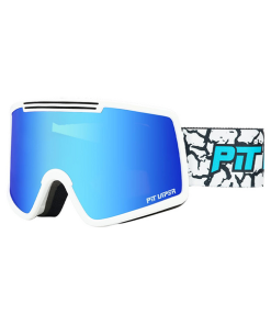 PIT VIPER–the french fry goggle – large in the miami nights + blue lens-7004 2