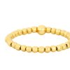 KAREN LAZAR DESIGN-bracelet- 2mm yellow gold filled bracelet with sterling silver orzo pattern – 6.75  -2YSOZ675 3