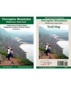 MICHIGAN TRAIL MAPS–michigan trail maps waterproof map: porcupine mountains state park-9781946142115 2