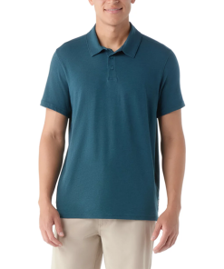 SMARTWOOL-shortsleeve-mens short sleeve polo-SW002361 2