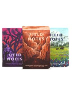 FIELD NOTES–national parks 3-pack b-NATIONALPARKSB 2