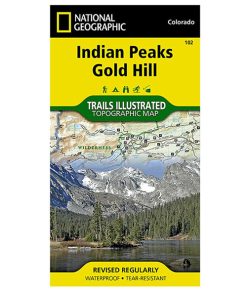 NATIONAL GEO MAPS–national geo maps indian peaks gold hill – #102-603363 2