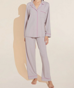 EBERJEY–womens gisele long pj set-PJ1018 2