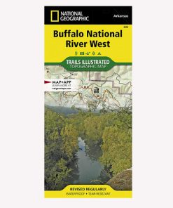 NATIONAL GEO MAPS–national geo maps buffalo national river west #232-603055 2