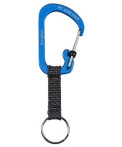 NITE IZE–slidelock key ring aluminum in blue-753966 2