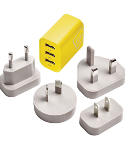 GO TRAVEL–worldwide 3 port usb-a charger-369692