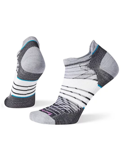 SMARTWOOL-socks-womens run zero cushion stripe low ankle socks-SW001669