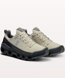 ON RUNNING–womens cloudwander waterproof in sand | black-73.97667 2