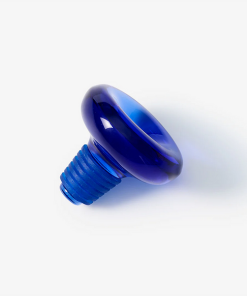 AREAWARE–hobknob bottle stoppers in blue-FSBSBE