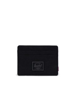 HERSCHEL–charlie cardholder in black tonal-30065-05881 2