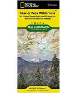 NATIONAL GEO MAPS–glacier peak wilderness #827-603274 2