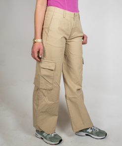 LEVIS PREMIUM–womens baggy cargo in safari-A6077-0009 2