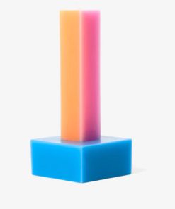 AREAWARE–happiness candle 2 in orange / pink-YIPCOP 2