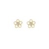 KRIS NATIONS–womens ice cream enamel stud earrings in gold-E819-G 4