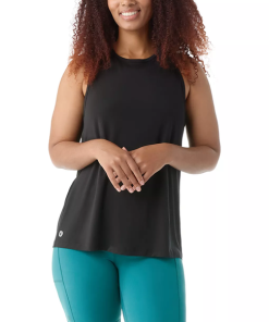 SMARTWOOL–womens active ultralite high neck tank-SW002373