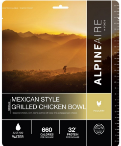 ALPINE AIRE FOODS-bowl-mexican style grilled chicken bowl gluten free-287587 2