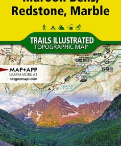 NATIONAL GEO MAPS–maroon bells redstone #128-603268 2