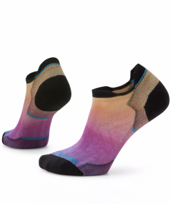 SMARTWOOL-socks-womens run zero cushion ombre print low ankle socks-SW001670